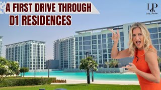 A First Drive and Walk through District 1 Residences Meydan [upl. by Nichani]