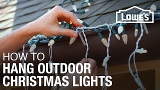 How To Hang Exterior Christmas Lights [upl. by Ahsyen]