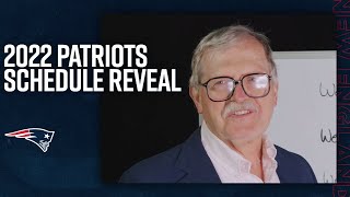 Patriots 2022 Schedule Release  Ernie Adams Reveals New England’s Full Slate of Games [upl. by Langham]