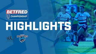 Highlights  Widnes Vikings v Halifax Panthers [upl. by Pentheam523]