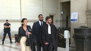 Affaire du 1erMai 2018 Benalla arrive au Palais de Justice  AFP Images [upl. by Carlotta]