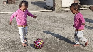 This 18MonthOld Baby is Better at Soccer Than You  Atharva Vlogs [upl. by Jonette]