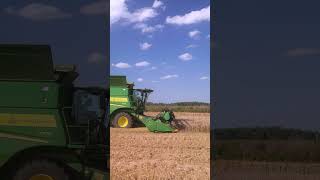 John Deere S770 Precision Wheat Farming 🌾🚜 [upl. by Las]