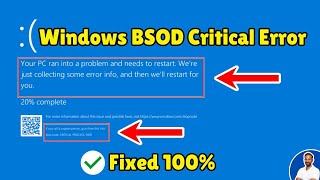 How to Fix BLUE SCREEN Error on Windows 10 amp 11  How to Fix WFP INVALID OPERATION Blue Screen Error [upl. by Nikola741]