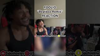 FOOLIO amp COJACK  BeatBox Remix reaction shorts [upl. by Krause200]