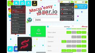 MACRO TUTORIAL  XELAHOT AGARIO FOR IOS [upl. by Er]