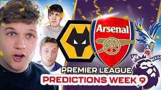 PREMIER LEAGUE PREDICTIONS WEEK 9 [upl. by Mackie645]