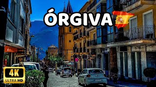 🇪🇦4K ÓRGIVA  The Hippie Village in the Heart of Andalucía  Alpujarra Granada Spain [upl. by Terbecki817]