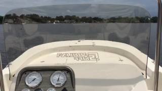 2016 Carolina Skiff 218 DLV Powered by 115 hp Suzuki 4stroke [upl. by Nowujalo743]