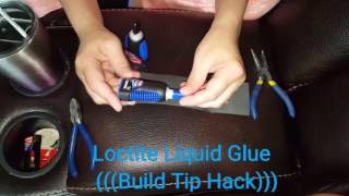 Loctite Super Glue Build Tip Hack [upl. by Surbeck]