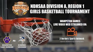 Wahpeton Lady Huskies vs Kindred 22124 [upl. by Rehteh]