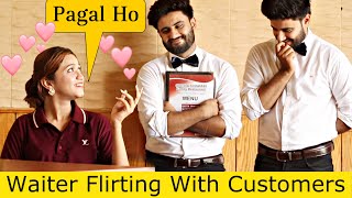 Waiter Flirting With Cute Girl  Rude Waiter Prank ThatWasCrazy [upl. by Hayila438]