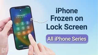 How to Fix iPhone Frozen on Lock Screen iPhone 14131211X All Stuck Solved [upl. by Mellette]