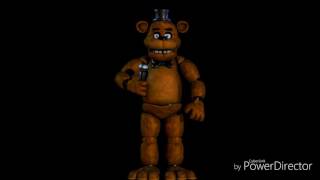 Freddy Fazbear Sings Fnaf song [upl. by Caia]