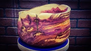 Woodturning Rescued Cedar Firewood WOW [upl. by Bonney970]