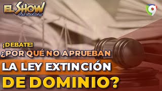 ¿Por qué no aprueban Ley Extinción de Dominio  El Show del Medía [upl. by Waddle]