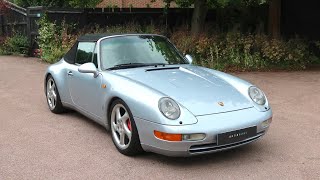 1996 Porsche 911 Carrera Cabriolet RHD [upl. by Hairam]