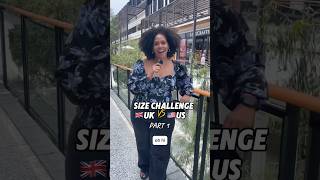 🇺🇸America Vs England 🇬🇧 What’s the size inclusivity like where you live fashion bopo youtube [upl. by Remled]