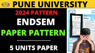 SPPU Endsem Paper Pattern 2024  Sppu 2024 Pattern Endsem Paper Details [upl. by Natty]