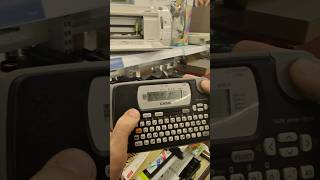 Label Makers Are Pretty Nostalgic retro casio [upl. by Nalod112]