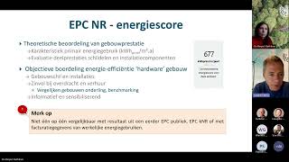 Webinar EPC NR voor ondernemingen van 10 oktober 2024 [upl. by Attenol]