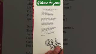 Poème du jour Mignonne allons voir si la rose Pierre de Ronsard [upl. by Debo]