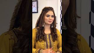 MEHNDI BRIDE looksfamilysaloon weddingbeauty bride hairstyle wedding saloon [upl. by Eseyt]