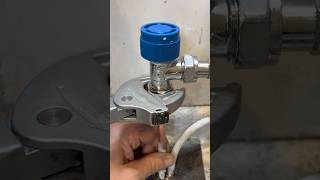 New radiator valve 8mm to 15mm asmr subscribe howto diy youtubeshorts plumbing asmrsounds [upl. by Issim]