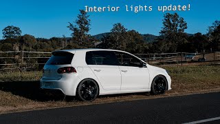 MK6 R Interior light upgrade [upl. by Thirzi]