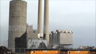 Hanford DOE Site Phase II  284 E Area Structures  Controlled Demolition Inc [upl. by Nickelsen]