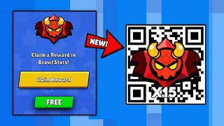 FREE x15 DEMONIC AND ANGELIC DROPS 🎁 QR CODE  BRAWL STAR QR CODES 2024  BRAWL STARS NEW UPDATE [upl. by Sivrad]