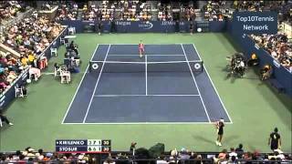 Stosur vs Kirilenko US Open 2011 [upl. by Laddie667]