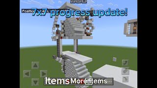 My first ever 7x7 progress update in MCBE [upl. by Chapen38]