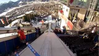 GoPro Sprung 4SchanzenTournee Oberstdorf Florian Horst [upl. by Alexio]