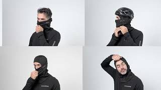 ROCKBROS Cold Weather Balaclava Ski Mask Neck Warmer Hood for Cycling [upl. by Halfon]