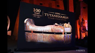 The celebration of the 100th anniversary of discovering the tomb of King Tutankhamun in Luxor [upl. by Fenner409]