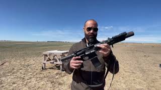 75” 556 AR15 300yd Terminal ballistics and precision [upl. by Imelida]