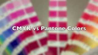 CMYK vs Pantone colors [upl. by Delia]