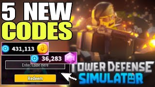 NEW TOWER DEFENSE SIMULATOR CODES 2023 DECEMBER  TOWER DEFENSE CODES  TDS ROBLOX CODES [upl. by Anotyal]