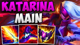 CHALLENGER KATARINA MAIN INSANE SOLO CARRY GAMEPLAY  CHALLENGER KATARINA MID  Patch 1411 S14 [upl. by Ariajaj]