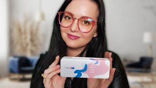 ASMR Unboxing New Prescription Glasses by Firmoo  Affordable amp Trendy TryOn  Review [upl. by Fredericka]