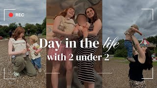 DAY IN THE LIFE WITH 2 UNDER 2 realistic [upl. by Oiralih]