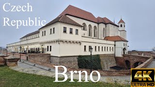 Exploring Brno Czech Republic I 4K I Part 2 [upl. by Ahsekal649]