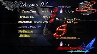 【DMC4SE】 Vergil Mission 3 DMD SSS Rank No Damage  Devil May Cry 4 Special Edition [upl. by Gilbertina]