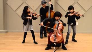 Youngest String Quartet EverFirework [upl. by Assil]