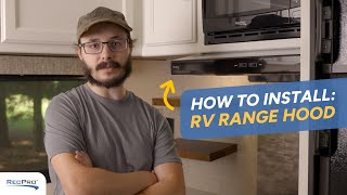 RecPro RV Range Hood Installation  EASY 15 Minute Install [upl. by Htinek]