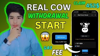 Real Cow House Withdrawal Start  Real Cow House Real Or Scam 😱  ahmadearningcenter [upl. by Bevin905]