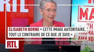 Elisabeth Borne  quotCette image autoritaire tout le contraire de ce que je suis quot [upl. by Ratcliff]