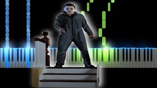 Michael Myers Theme Piano Tutorial [upl. by Simaj]