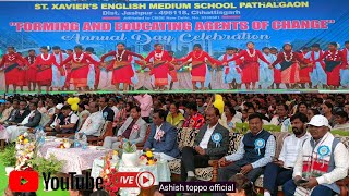 Annual day celebration sant Xavier English medium school pathalgaon [upl. by Annoj546]